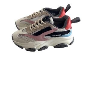 Steve Madden Women's Possession Lace Up Sneakers